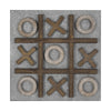 Magnetic Tic Tac Toe Wall Game & Message/Memo Board (15” x 15”)